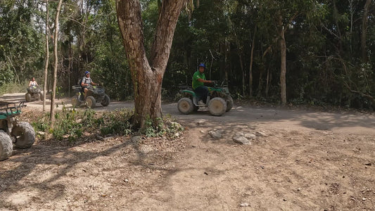 Quad and zipline tour