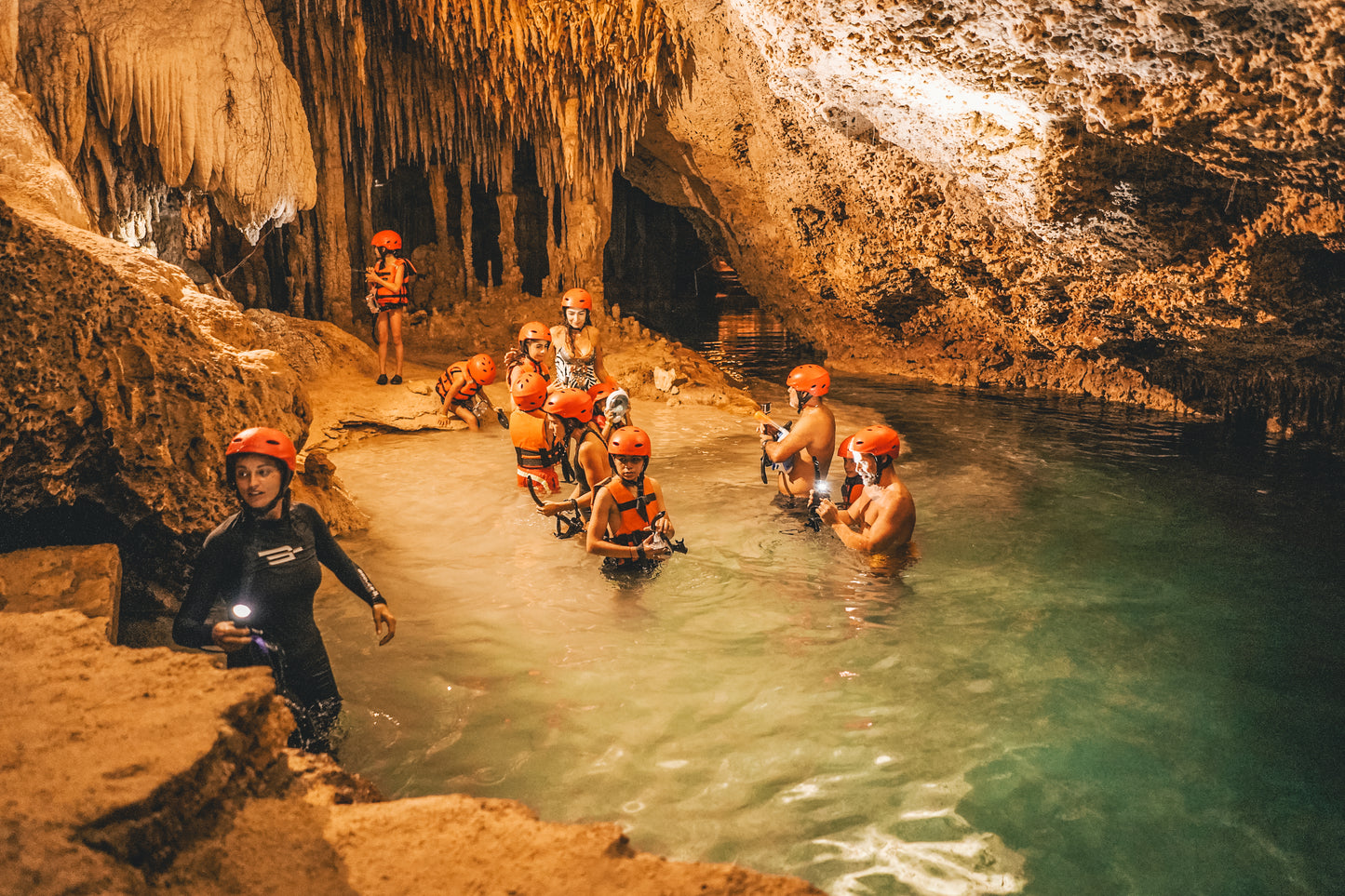 Snorkeling with turtles &amp; cenote