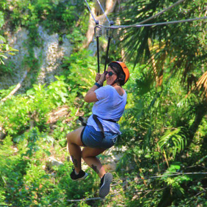 Quad and zipline tour