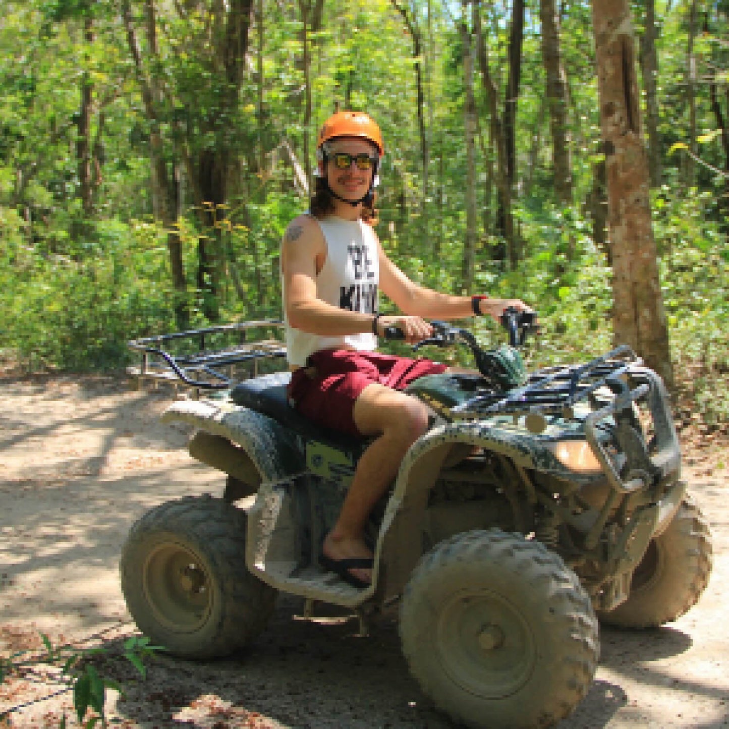 Quad and zipline tour